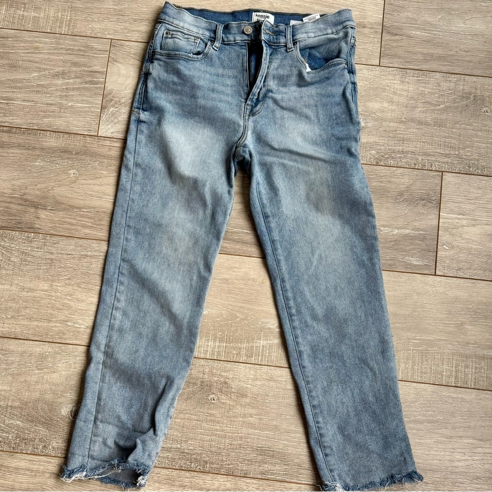 Kensie Light Blue Ankle Jeans